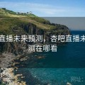 杏吧直播未来预测，杏吧直播未来预测在哪看