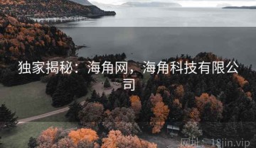 独家揭秘：海角网，海角科技有限公司